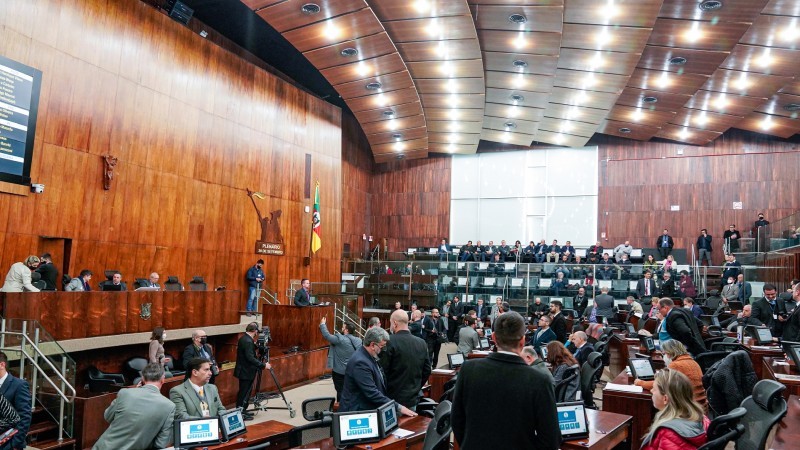 Projeto foi submetido ao plenário da Assembleia Legislativa na tarde desta terça (17/5) - Foto: Joaquim Moura / Agência ALRS