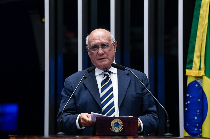 O senador Lasier Martins pediu apoio à sua PEC para incluir, entre as atribuições do CNJ, o exame de reclamações disciplinares contra ministros do STF - Roque de Sá/Agência Senado