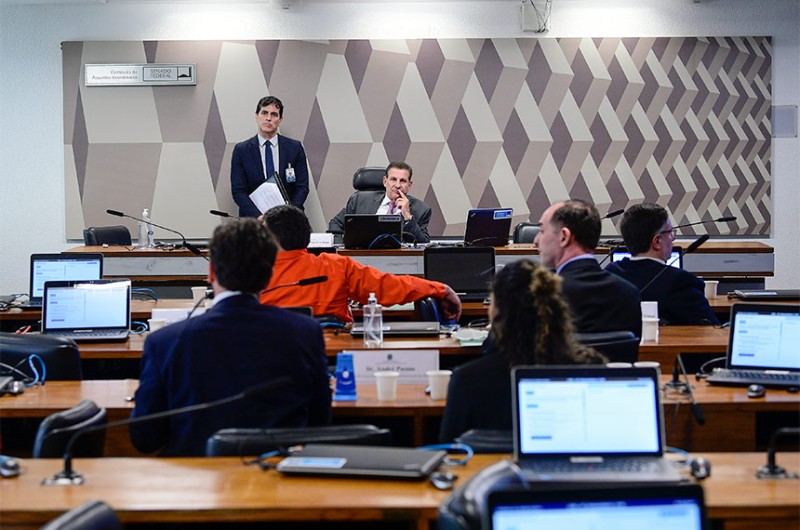 A questão dos fertilizantes importados foi tema do debate promovido pela CAE nesta terça-feira - Pedro França/Agência Senado