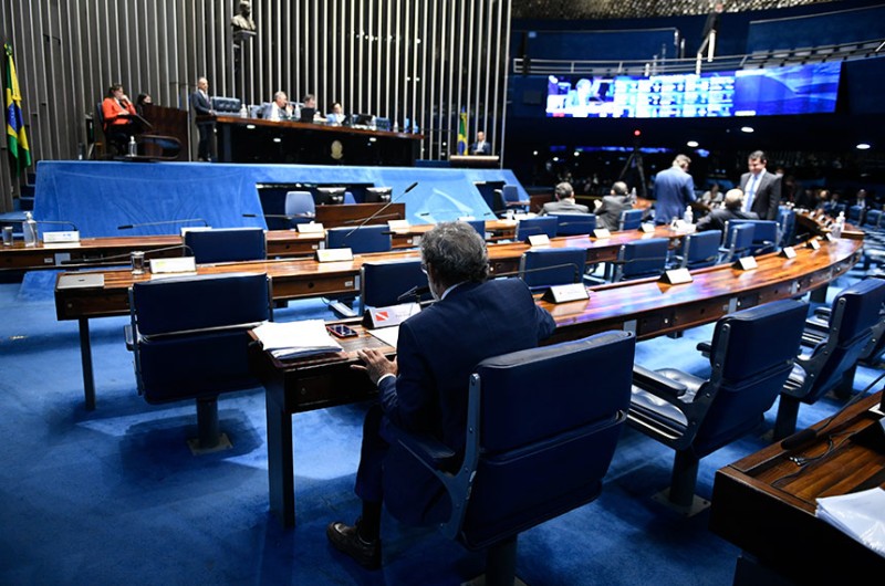 O projeto foi aprovado pelo Senado nesta quarta-feira, mas, como passou por modificações, voltará à Câmara dos Deputados (onde teve origem) - Roque de Sá/Agência Senado
