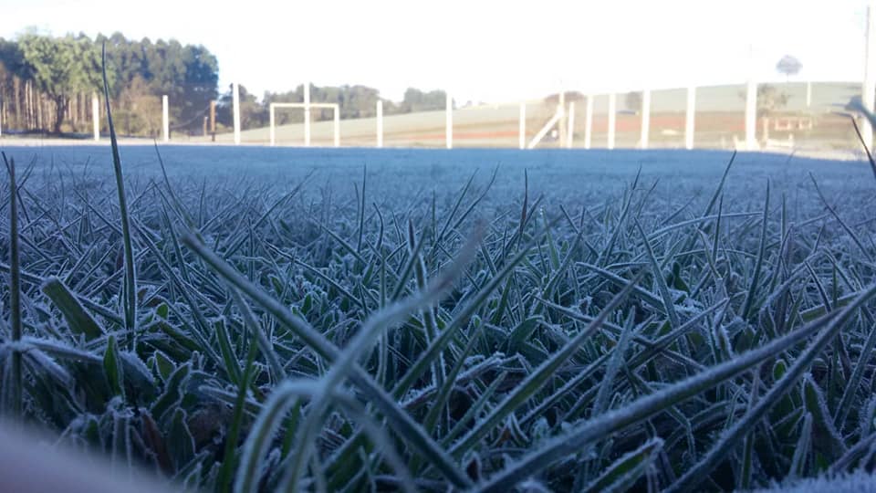 Termômetros marcaram 2ºC, mas a sensação chegou a ficar abaixo de zero