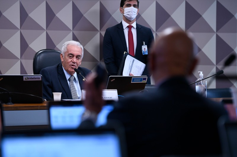 Presidente da CAE, Otto Alencar relatou o projeto - Edilson Rodrigues/Agência Senado