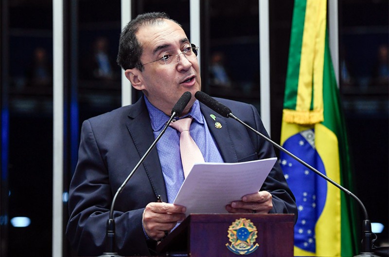 O senador Jorge Kajuru criticou a decisão da Câmara dos Deputados que aprovou o projeto de lei que regulamenta a prática do ensino domiciliar - Jefferson Rudy/Agência Senado