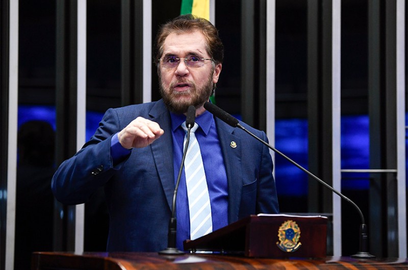 O senador Plínio Valério denunciou a “hipocrisia” dos países desenvolvidos que acusam o Brasil de não ter condições de tomar conta da Amazônia. - Jefferson Rudy/Agência Senado