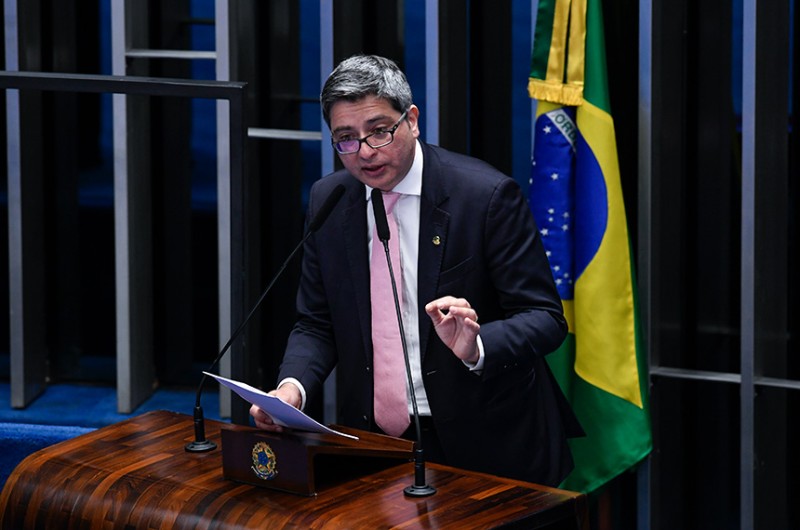 O relator do projeto no Senado foi o senador Carlos Portinho (PL-RJ), - Jefferson Rudy/Agência Senado