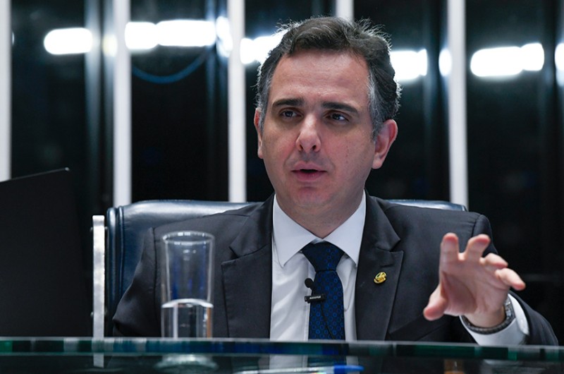 O requerimento para a sessão especial foi apresentado pelo senador Rodrigo Pacheco - Roque de Sá/Agência Senado