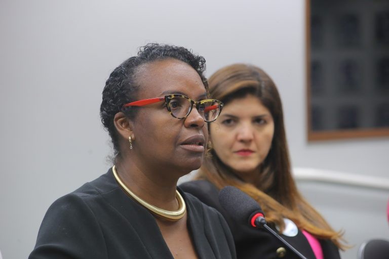 Marcelise Azevedo: sistema de justiça justo passa pelo fim de desigualdades históricas - (Foto: Paulo Sérgio/Câmara dos Deputados)