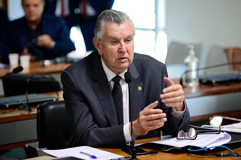 Luis Carlos Heinze (PP-RS) apresentou relatório favorável ao PL 1.293/2021 - Pedro França/Agência Senado