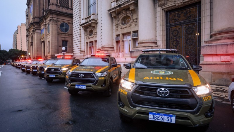 Policiamento ostensivo será reforçado em todo o RS com nova frota - Foto: Felipe Dalla Valle / Palácio Piratini