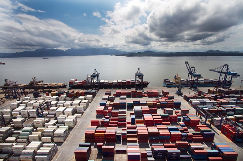 Contêineres no Porto de Paranaguá (PR) - Fabio Scremin/APPA