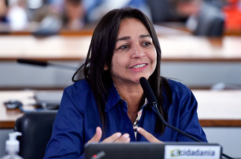 Eliziane Gama foi a relatora do projeto - Edilson Rodrigues/Agência Senado