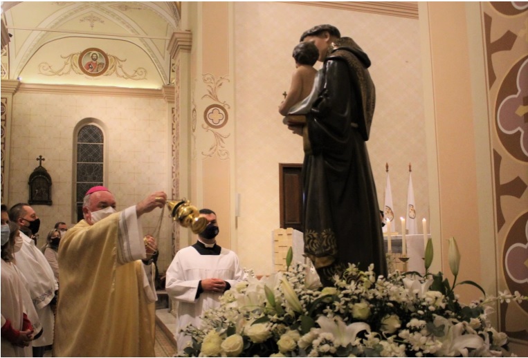 Missa de ação de graças de 2021. Crédito: Luana Petroli