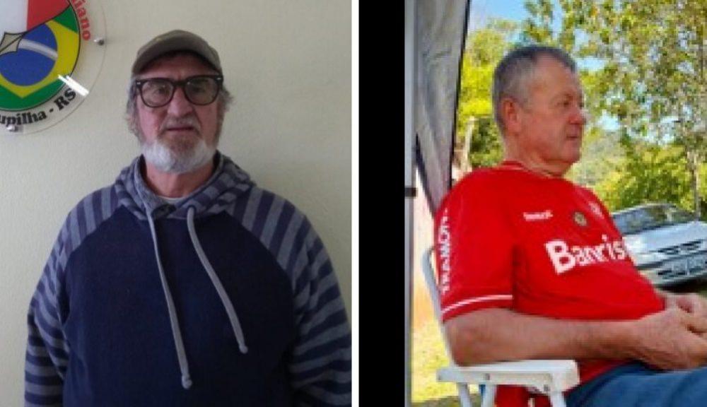 Ricardo Ló, de 71 anos, e Mário Bettu, de 66 anos, faleceram neste domingo, 12. Crédito: Reprodução