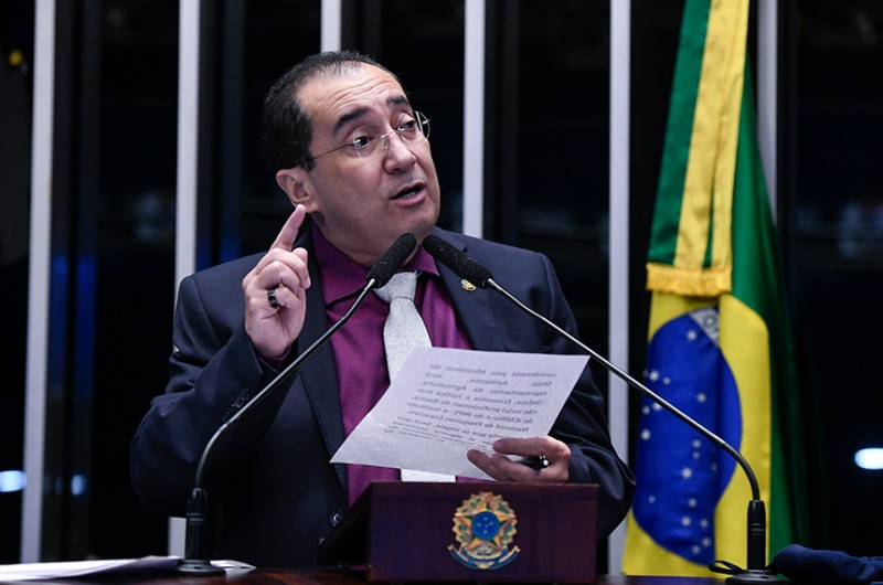 O senador Jorge Kajuru disse que as autoridades brasileiras terão de esclarecer ao mundo o “provável assassinato” do indigenista Bruno Araújo Pereira e do jornalista inglês Dom Phillips, - Jefferson Rudy/Agência Senado
