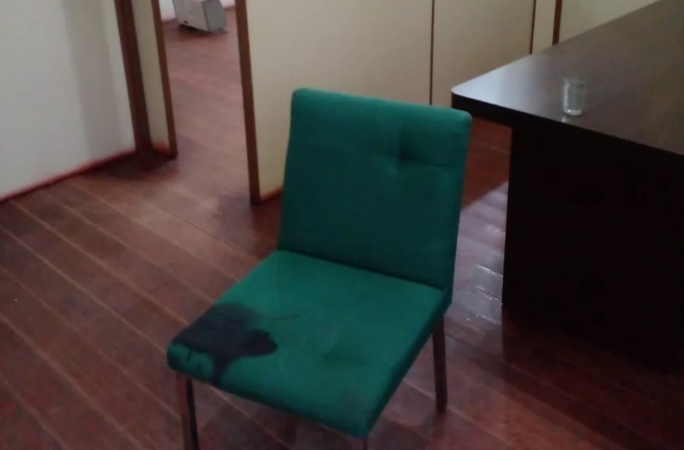 Registro da cena do crime. Crédito: Divulgação/Polícia Civil