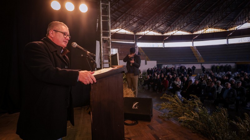 Ranolfo destacou a importância da cultura do arroz na economia gaúcha - Foto: Felipe Dalla Valle / Palácio Piratini