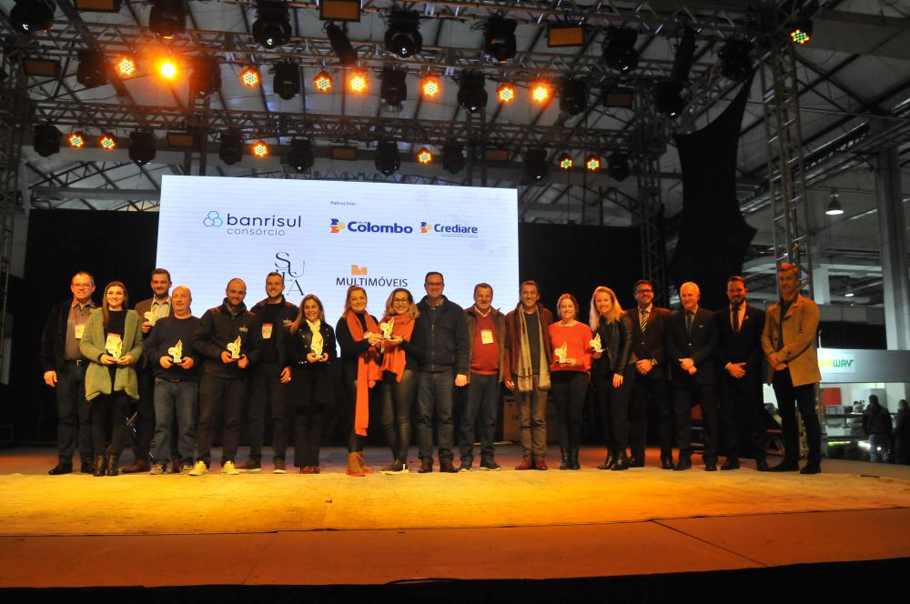O evento de premiação ocorreu no final dos eventos, no domingo, dia 19. Crédito: Gilmar Gomes