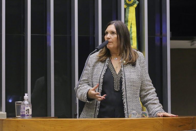 Bia Kicis, relatora da proposta - (Foto: Paulo Sérgio/Câmara dos Deputados)