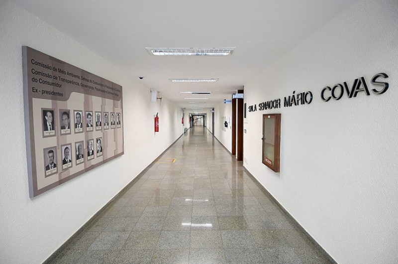 Ala Senador Mário Covas, onde ficam localizadas salas de comissões do Senado - Pedro França/Agência Senado