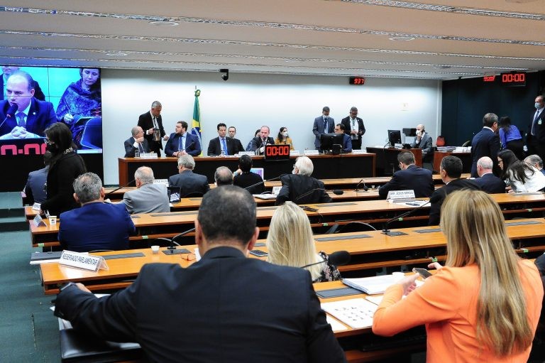 A audiência com o ministro reuniu deputados de quatro comissões da Câmara - (Foto: Billy Boss/Câmara dos Deputados)