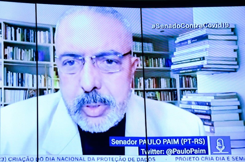 Paim destacou aprovação, na CDH, de emenda à LDO que garante ao Incra recursos para trabalho de regularização - Jefferson Rudy/Agência Senado
