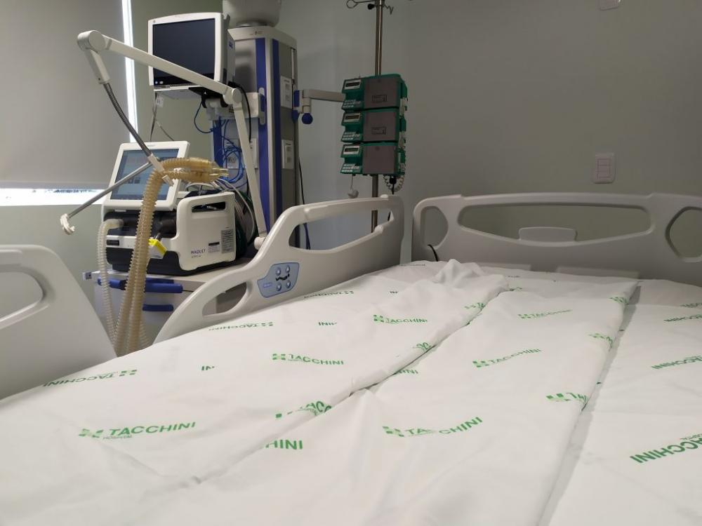 Mesmo com mais de 100% das unidades ocupadas, ainda não existe a urgência para a abertura de novas alas. Crédito: Divulgação/ Hospital Tacchini