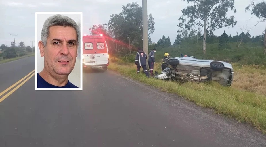 Homem morre em acidente na ERS 389, a Estrada do Mar