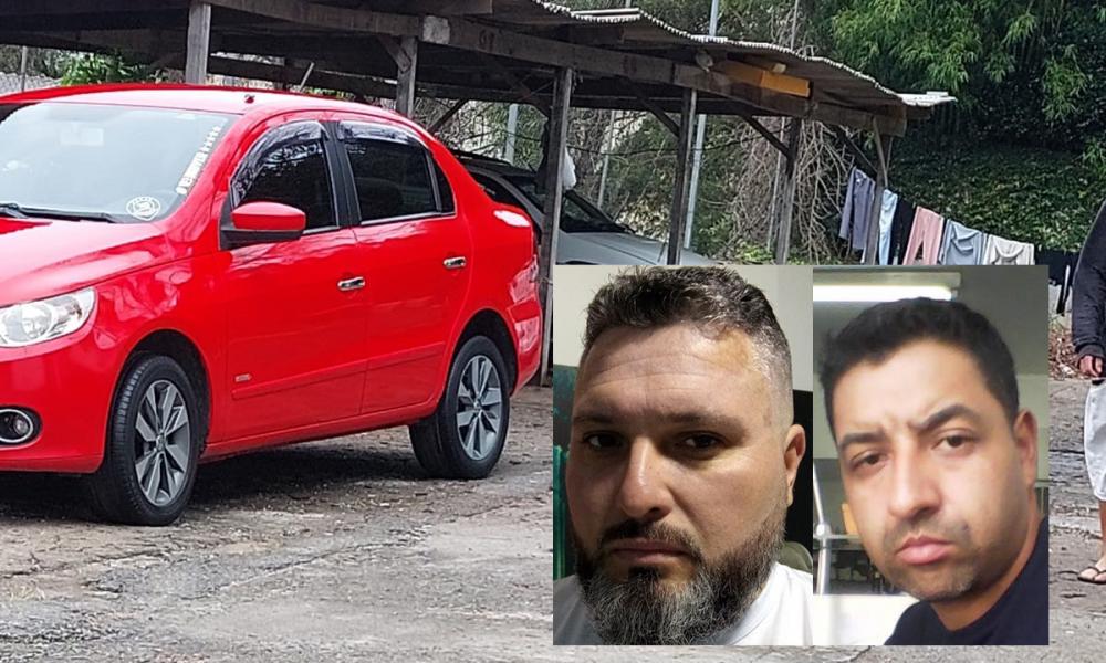 Émerson e Fábio foram mortos a tiros dentro da lavagem onde trabalhavam - Fotos: Divulgação