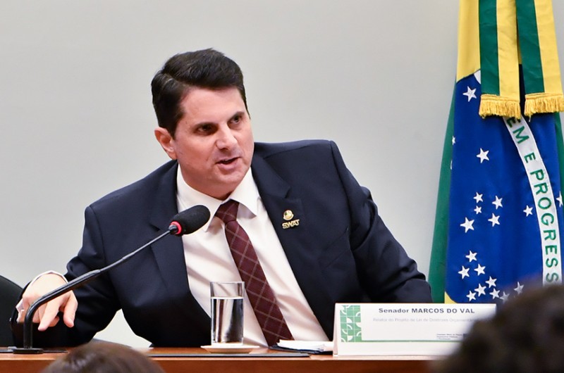 O senador Marcos do Val é o relator do projeto da Lei de Diretrizes Orçamentárias (LDO) DE 2023 - Waldemir Barreto/Agência Senado