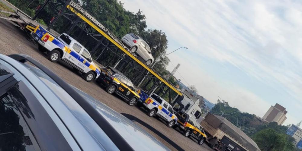 Novos veículos chegaram em Bento Gonçalves no início da manhã - Foto: Divulgação