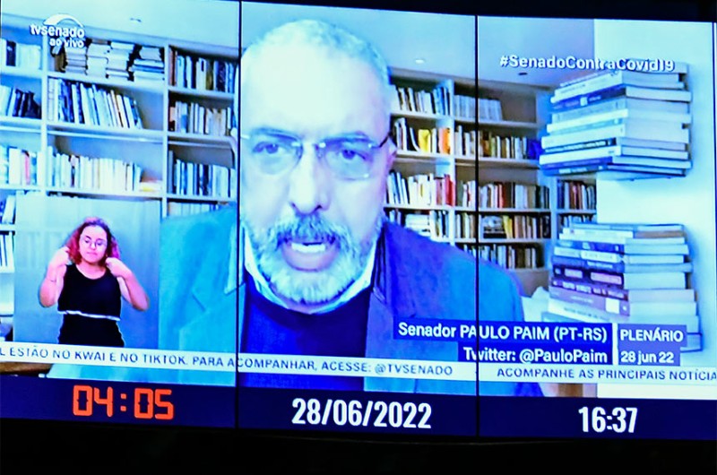 Em pronunciamento, senador condenou redução do orçamento na área - Waldemir Barreto/Agência Senado