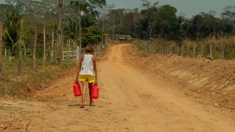 Campanha pretende sensibilizar governo e sociedade sobre o racionamento de água - (Foto: Alexandre Cruz Noronha/Amazônia Real)