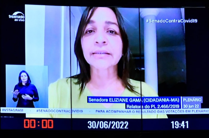 A proposta foi relatada pela senadora Eliziane Gama - Waldemir Barreto/Agência Senado