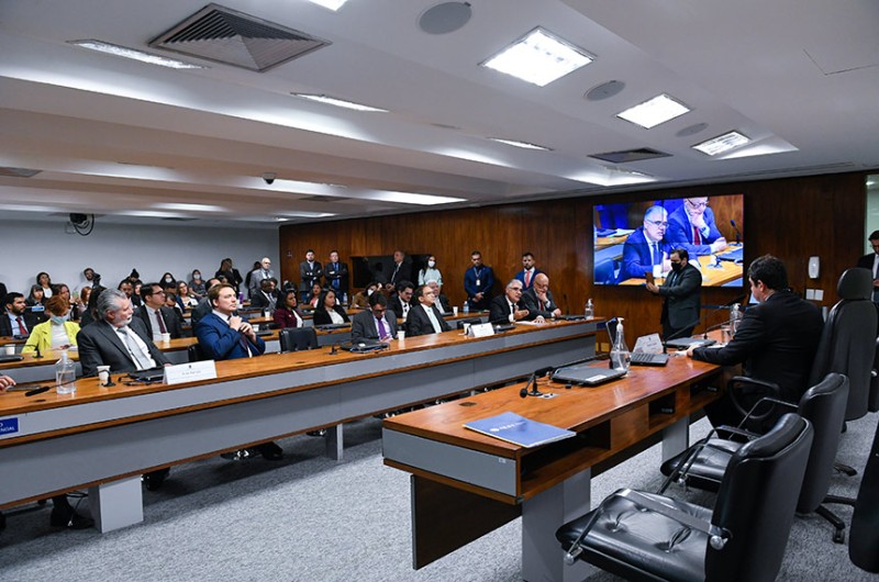 O debate foi promovido pela Comissão de Transparência, Governança, Fiscalização e Controle e Defesa do Consumidor - Roque de Sá/Agência Senado