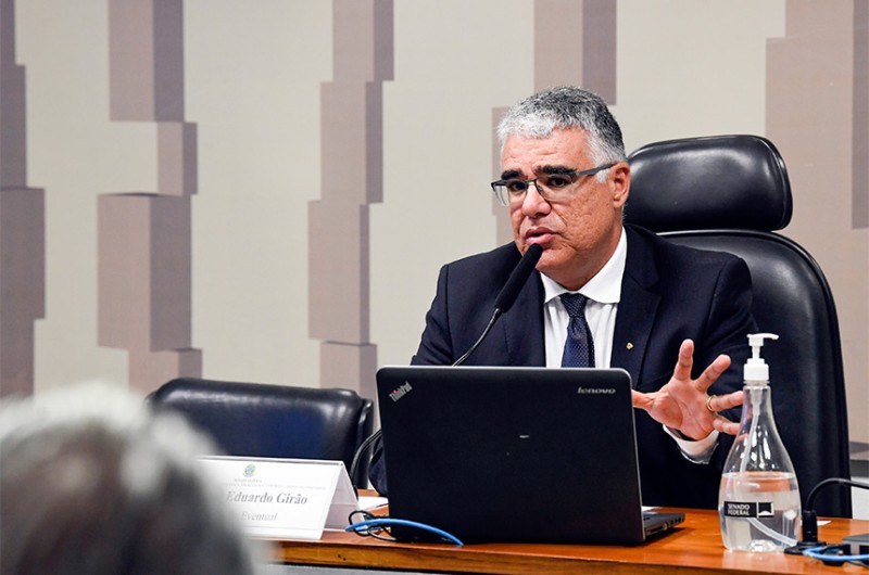 A homenagem acontece a pedido do senador Eduardo Girão - Roque de Sá/Agência Senado