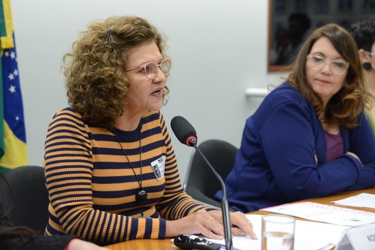 Para Rosângela Rassy, medida provisória está propondo que se esqueça artigo da CLT - (Foto: Wesley Amaral/Câmara dos Deputados)