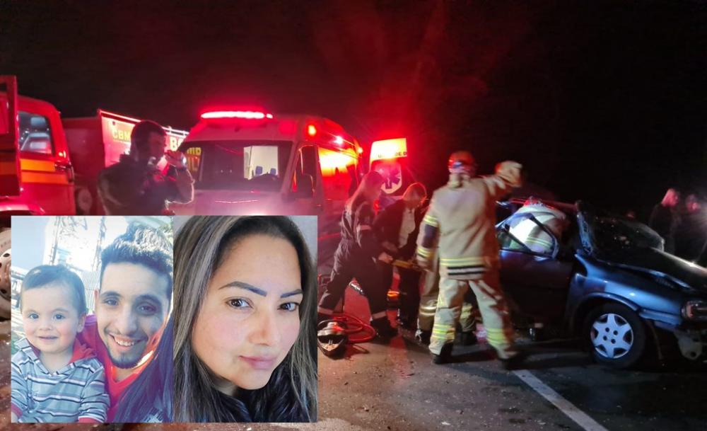 Gustavo, Kauan e Elizete foram as vítimas fatais no acidente - Foto: Lucas Cidade/Rádio Uirapuru/Divulgação