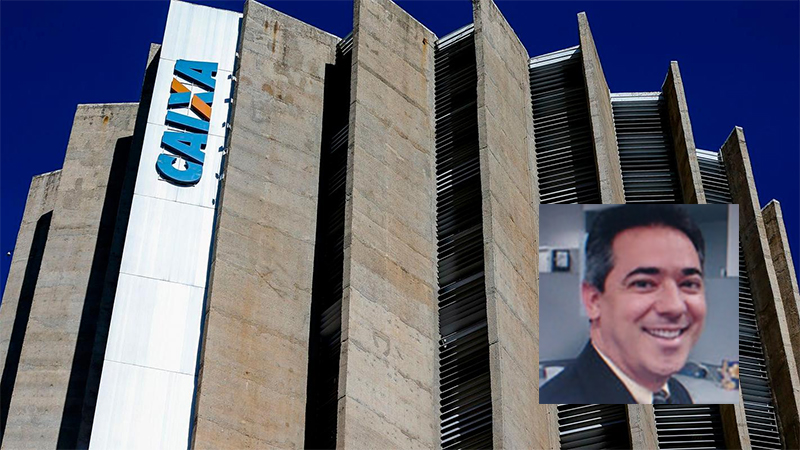 Sergio Batista (foto menor) era funcionário de carreira da Caixa, com mais de 30 anos de serviços prestados - Foto: Divulgação