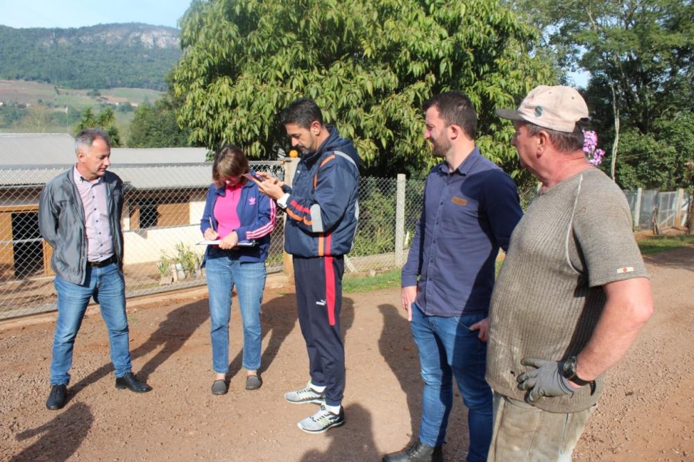 Ao longo das próximas semanas serão cadastradas famílias da Linha São Luiz, Natividade, Linha de Mari, concluindo os trabalhos na Eulália Alta e baixa. Crédito: Rodrigo de Marco