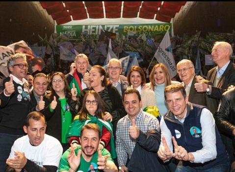 Euforia tomou conta dos integrantes do Progressistas na tarde deste sábado, 30 de julho