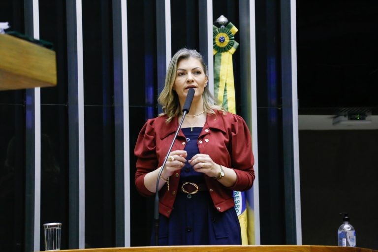 Aline Sleutjes, autora do projeto de lei - (Foto: Elaine Menke/Câmara do Deputados)
