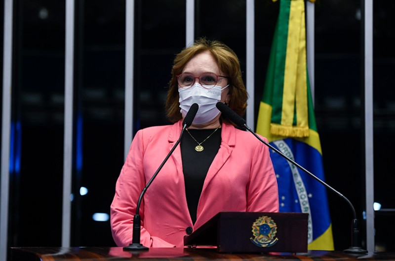 Senadora Zenaide Maia: "Meu voto será favorável ao projeto e espero que o Senado possa aprová-lo com o máximo de urgência possível" - Jefferson Rudy/Agência Senado