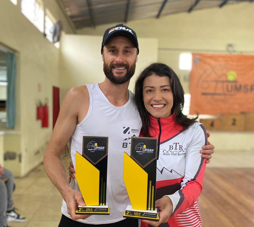 Cristiano Ramos e Samanta Pierosan terminaram em segundo lugar na categoria Solo - Foto: Divulgação