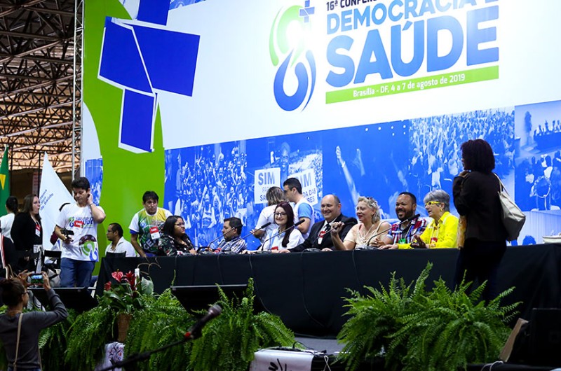 Conferência Nacional de Saúde, em 2019: proposta determina ainda encontros setoriais nacionais a cada quatro anos - Quemuel Abner/Conselho Nacional de Saúde