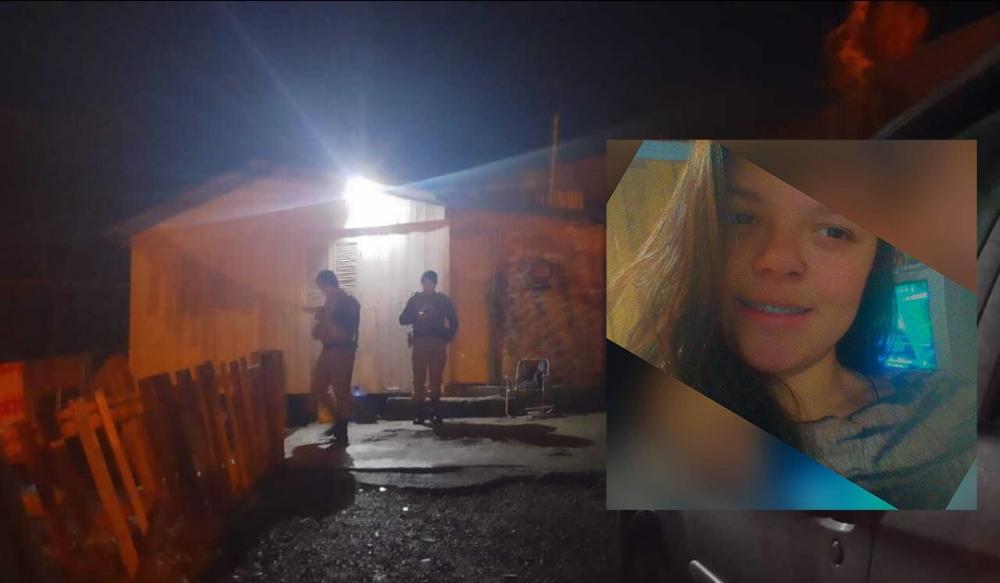 A vítima, identificada como Elisângela Pinheiro da Silva, de 23 anos, era natural de Barros Cassal. Crédito (foto de fundo): Rádio Difusora 