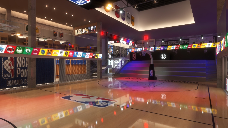 Maior espaço interativo da NBA no mundo será inaugurado na Serra Gaúcha