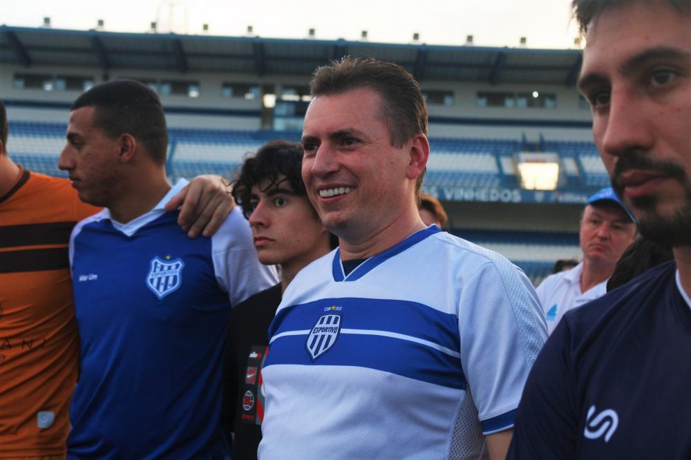 Presidente Leocir garante que o clube está estável e pronto para alçar novos voos - Fotos: Kévin Sganzerla