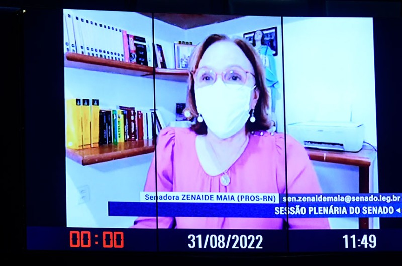 Para Zenaide Maia, essa medida é um retrocesso que prejudica as mães e as crianças - Geraldo Magela/Agência Senado