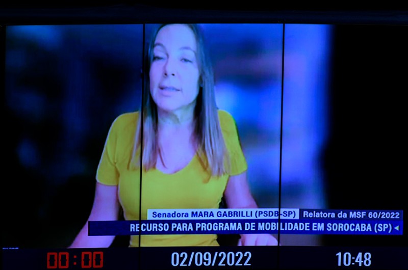 A relatora foi a senadora Mara Gabrilli - Edilson Rodrigues/Agência Senado