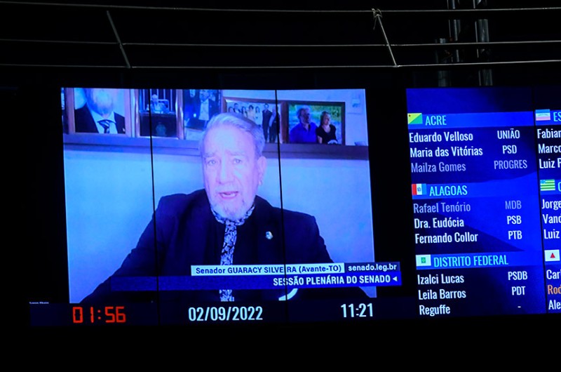 Guaracy Silveira destaca empenho do Senado na aprovação de propostas nesta semana